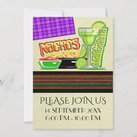 Margarita Feest - Zie Achterzijde - Kaart (Achterkant)