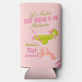 Margarita Fiesta Adult Verjaardagsfeest Koelboxxen Seltzer Blikjeskoeler (Achterkant)