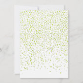 Margarita Fiesta Birthday Invitation Kaart (Achterkant)