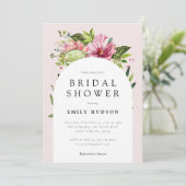 Margarita Fiesta Floral Vrijgezellenfeest Kaart (Staand voorkant)