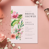 Margarita Fiesta Floral Vrijgezellenfeest Kaart