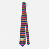 Margarita Fiesta Mexican deken Colorful Stropdas (Voorkant)