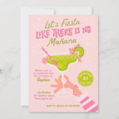 Margarita Fiesta Verjaardagsfeest voor volwassenen Kaart (Voorkant)