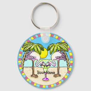 Margarita Flamingo Sleutelhanger