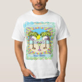 Margarita Flamingo T-shirt op maat (Voorkant)