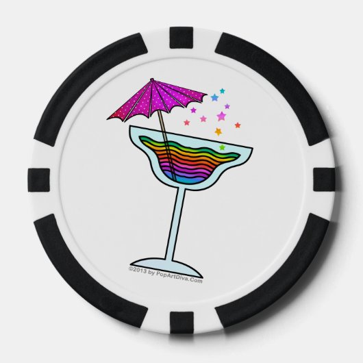 MARgarita GLAS Pokerchips (Voorkant)