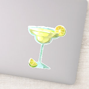 Margarita Glass Limoen, bevroren Sticker
