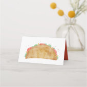 Margarita Glass, Tequila en Taco Fiesta Plaatskaartje (Achterkant)