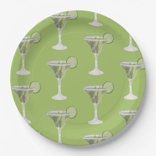Margarita Green Papieren Bordje (Voorkant)
