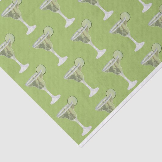 Margarita Green Tissuepapier (Detail)