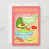 Margarita Guacamole 21ste uitnodiging van de Birth (Voorkant)