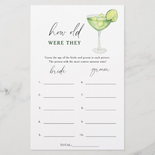 Margarita Hoe oud waren ze? (Voorkant)