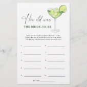 Margarita - Hoe oud was de bruid om een spel te zi (Voorkant)