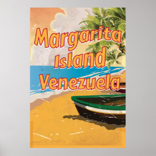 Margarita Island Vintage poster print