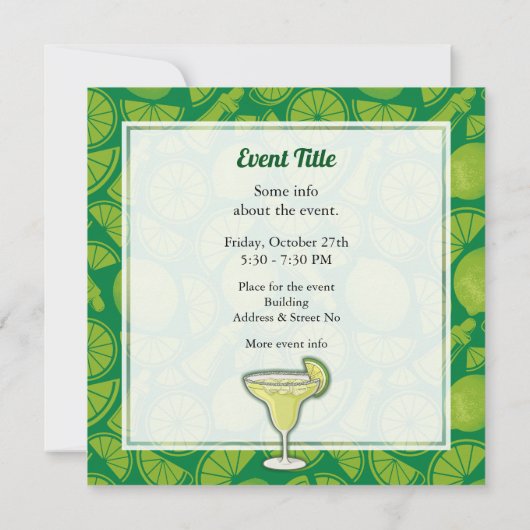 Margarita Kaart (Achterkant)