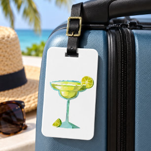 Margarita Liefhebber Limes Tequila Mexico Bagagelabel