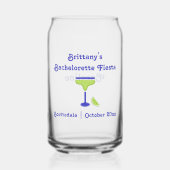 Margarita Lime Verlovingsfeestje Feestfavoriet Blikvorm Glas (Voorkant)