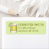 Margarita Limoen Cocktail Mixoloog Gemengde Drink Etiket (Insitu)