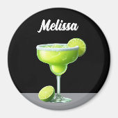 Margarita Mama Aangepaste ronde magneet (Voorkant)