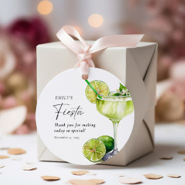 Margarita Mexicaans Feest Bruidsjurk Shower Bedankjes Labels