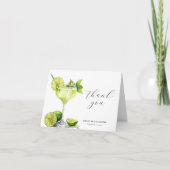 Margarita Mexicaans Feest Bruidsmeisjes Bruiloft Bedankkaart (Voorkant)