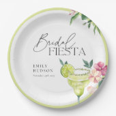 Margarita Mexicaans Feest Bruidsmeisjesborrel Papieren Bordje (Voorkant)