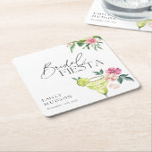 Margarita Mexicaans Feest Bruiloft Kartonnen Onderzetters (Schuin)