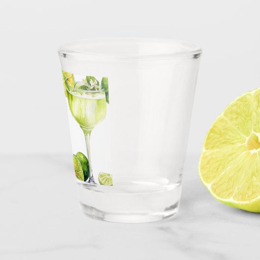 Margarita Mexicaans Feest Bruiloft Shot Glas (Rechts)