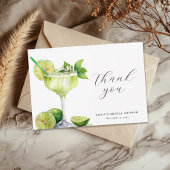 Margarita Mexicaans Feest Bruiloftfeest Bedankkaart