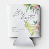 Margarita Mexicaans Feest Bruiloftfeest Blikjeskoeler (Achterkant)