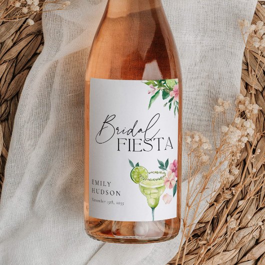 Margarita Mexicaans Feest Bruiloftfeest Wijn Etiket