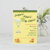 Margarita Mexicaans Fiesta Koppel Bruisbad Kaart (Staand voorkant)