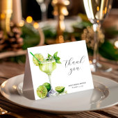 Margarita Mexican Fiesta Vrijgezellenfeest Bedankkaart