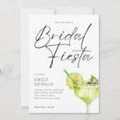 Margarita Mexican Fiesta Vrijgezellenfeest Kaart (Voorkant)