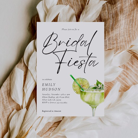 Margarita Mexican Fiesta Vrijgezellenfeest Kaart