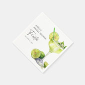 Margarita Mexican Fiesta Vrijgezellenfeest Servet (Hoek)