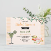 Margarita mini gelaatsuitnodiging kaart (Staand voorkant)