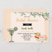 Margarita mini gelaatsuitnodiging kaart (Voorkant / Achterkant)