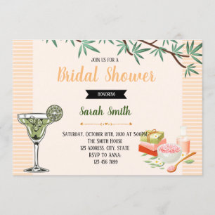 Margarita mini gezichtsfeest uitnodiging