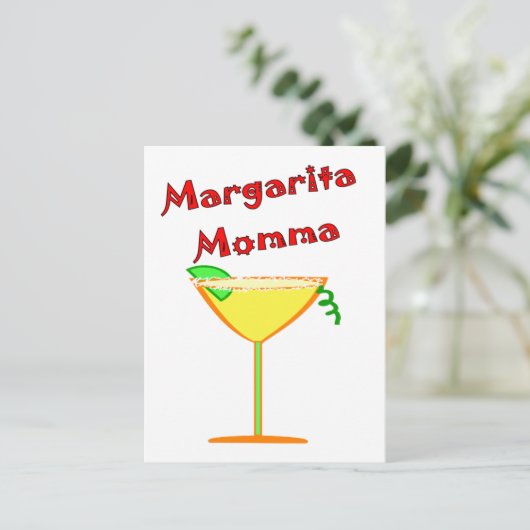 Margarita MOMMA T-Shirts en Gifts Briefkaart (Staand voorkant)