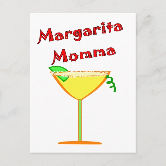 Margarita MOMMA T-Shirts en Gifts Briefkaart (Voorkant)