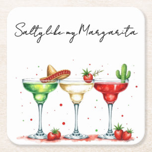Margarita Mood Kartonnen Onderzetters