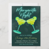Margarita Nacht  Kaart (Voorkant)