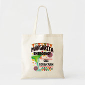Margarita Noodsignaal 9 Juan Tote Bag (Voorkant)