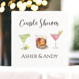 Margarita ouderwetse Cosmo bruidsparen Servet