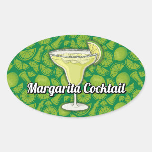 Margarita Ovale Sticker