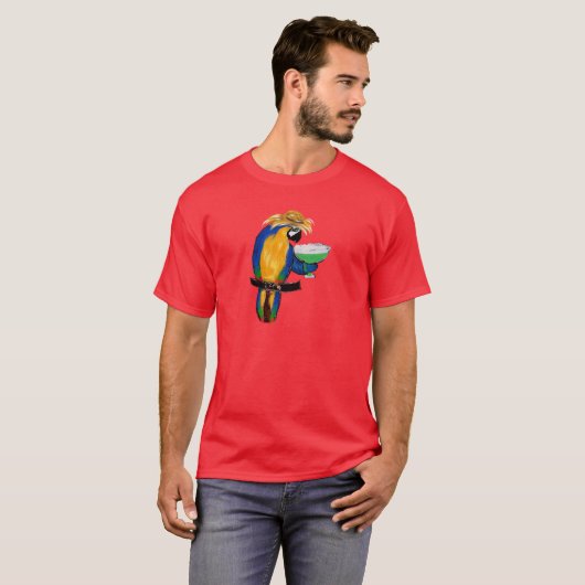 Margarita Parrot T-shirt (Voorkant volledig)