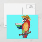 Margarita Parrots Briefkaart (Voorkant / Achterkant)