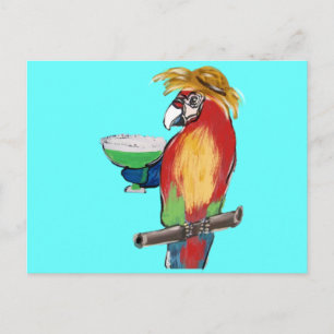 Margarita Parrots Briefkaart
