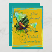 Margarita Party Kaart (Voorkant / Achterkant)